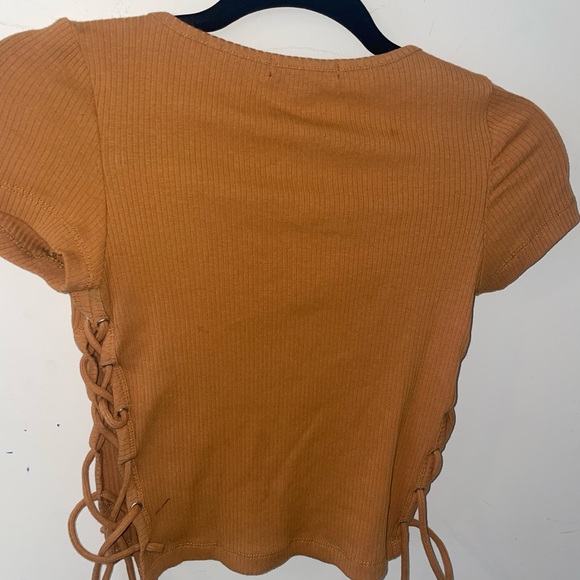 Knit Drawstring Top - Picture 3 of 4